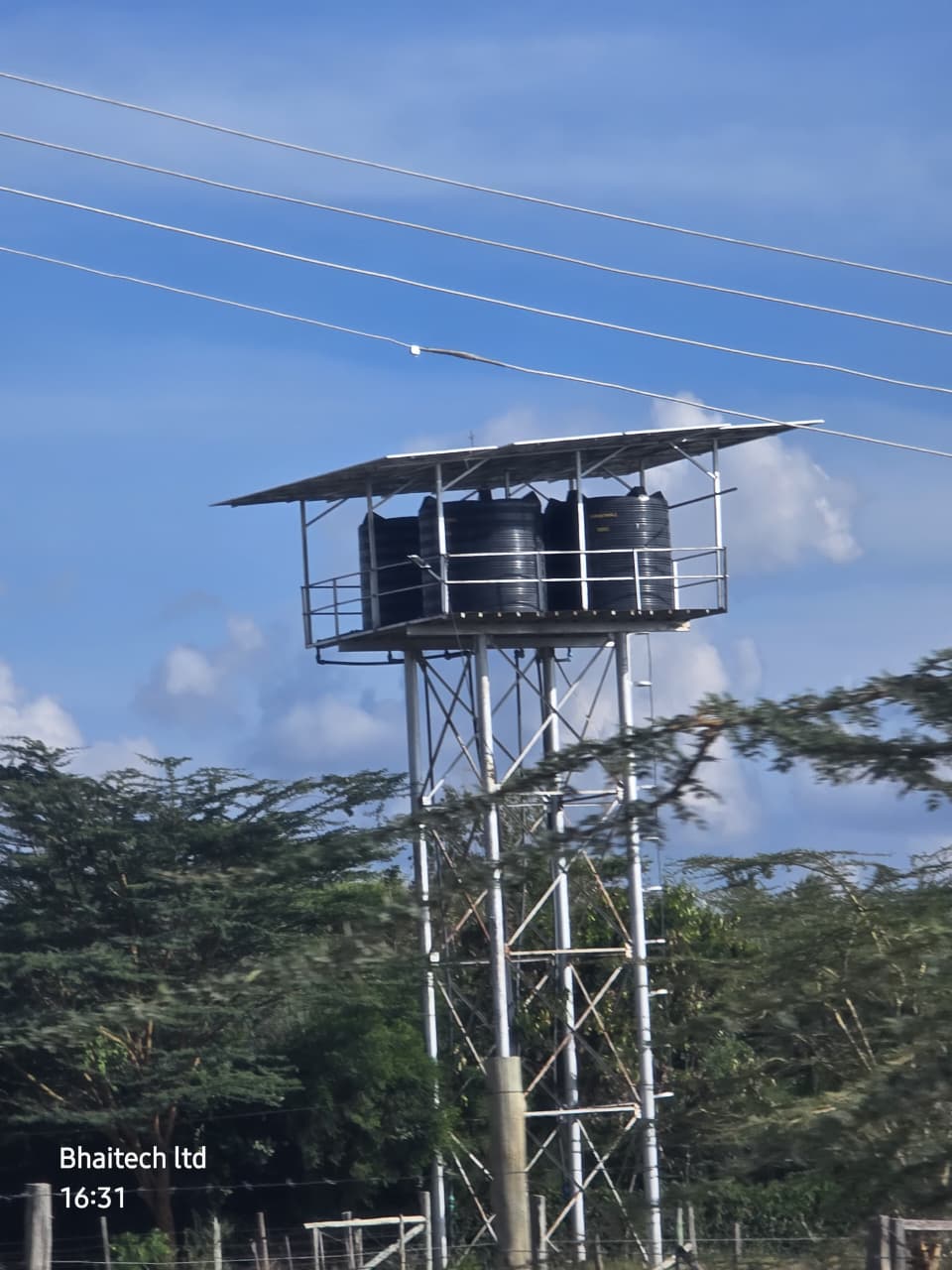 St Angela's Girls High School water project in Kitui County